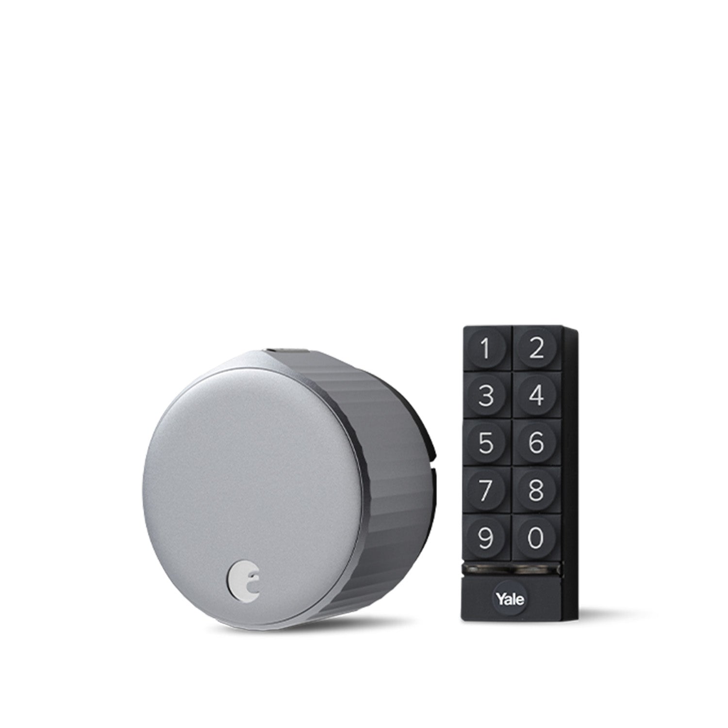 August Wi-Fi Smart Lock + Keypad Silver