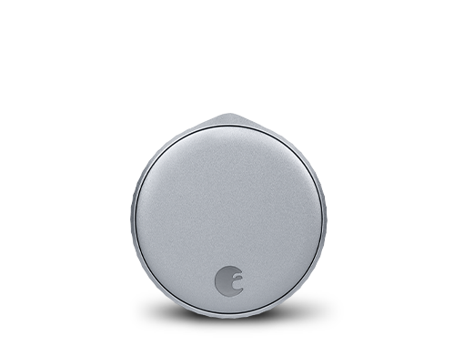 A silver August wifi lock